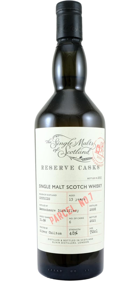 Mannochmore 2008 ElD The Single Malts of Scotland - Reserve Casks 13 Year Old 2021 Release Single Malt Scotch Whisky | 700ML at CaskCartel.com