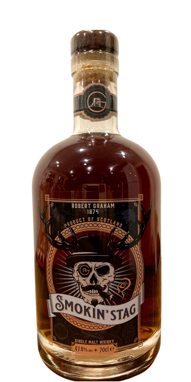 Ruadh Maor 2012 RG Smokin' Stag 8 Year Old 2021 Release Single Malt Scotch Whisky | 700ML at CaskCartel.com