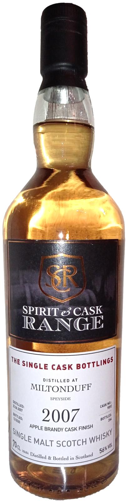 Miltonduff 2007 (Whiskymax) Spirit & Cask Range 2020 Release (Cask #9892) Single Malt Scotch Whisky | 700ML at CaskCartel.com