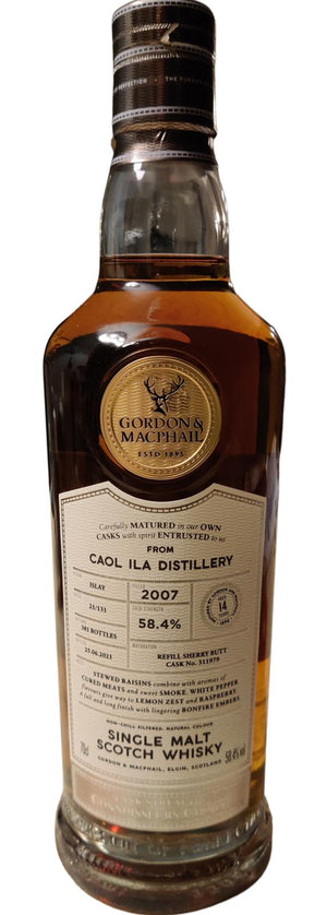 Caol Ila Connoisseurs Choice Single Cask #311979 2007 14 Year Old Whisky | 700ML at CaskCartel.com