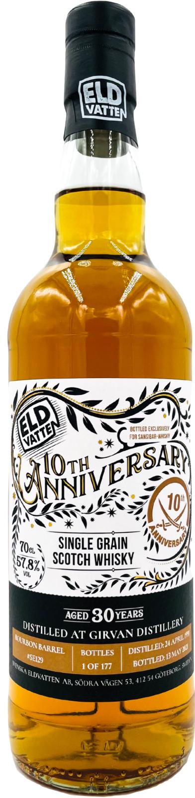 Girvan 1991 SE 30 Year Old 2021 Release (Cask #SE129) Single Grain Whiskey | 700ML