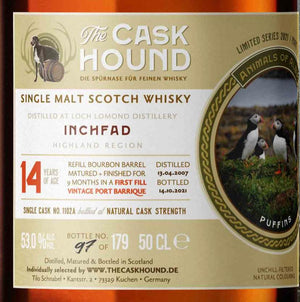 Inchfad 2007 TCaH Limited Series 2021 / Part 3 14 Year Old 2021 Release (Cask #1102A) Single Malt Scotch Whisky | 500ML at CaskCartel.com
