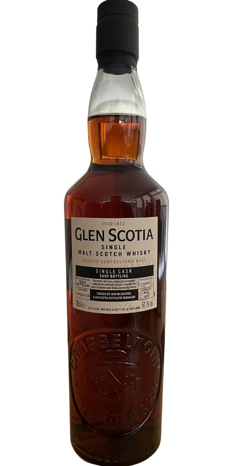 Glen Scotia 2005 Single Cask - Shop Bottling  2021 Release (Cask #413/6) Single Malt Scotch Whisky | 700ML at CaskCartel.com