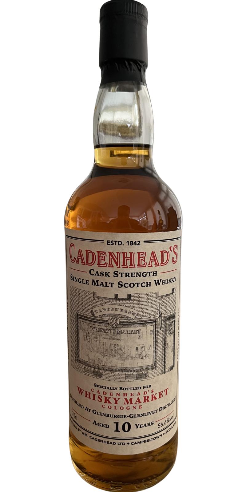 Glenburgie 2011 CA Cadenhead's Whisky Market Cologne 10 Year Old 2021 Release Single Malt Scotch Whisky | 700ML at CaskCartel.com