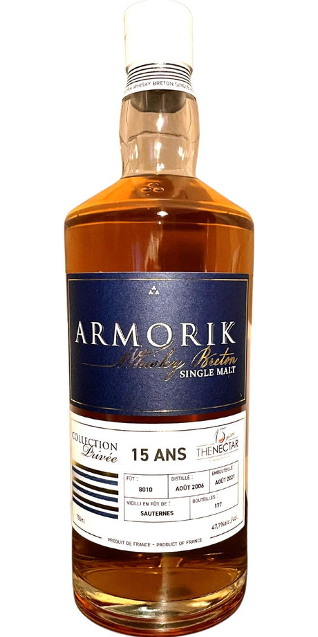 Armorik 15 Year Old, (D.2006, B.2021) Single Malt Whisky | 700ML at CaskCartel.com