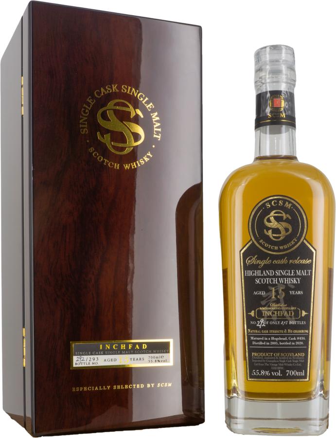Inchfad 2005 SCSM 15 Year Old 2020 Release (Cask #434) Single Malt Scotch Whisky | 700ML at CaskCartel.com