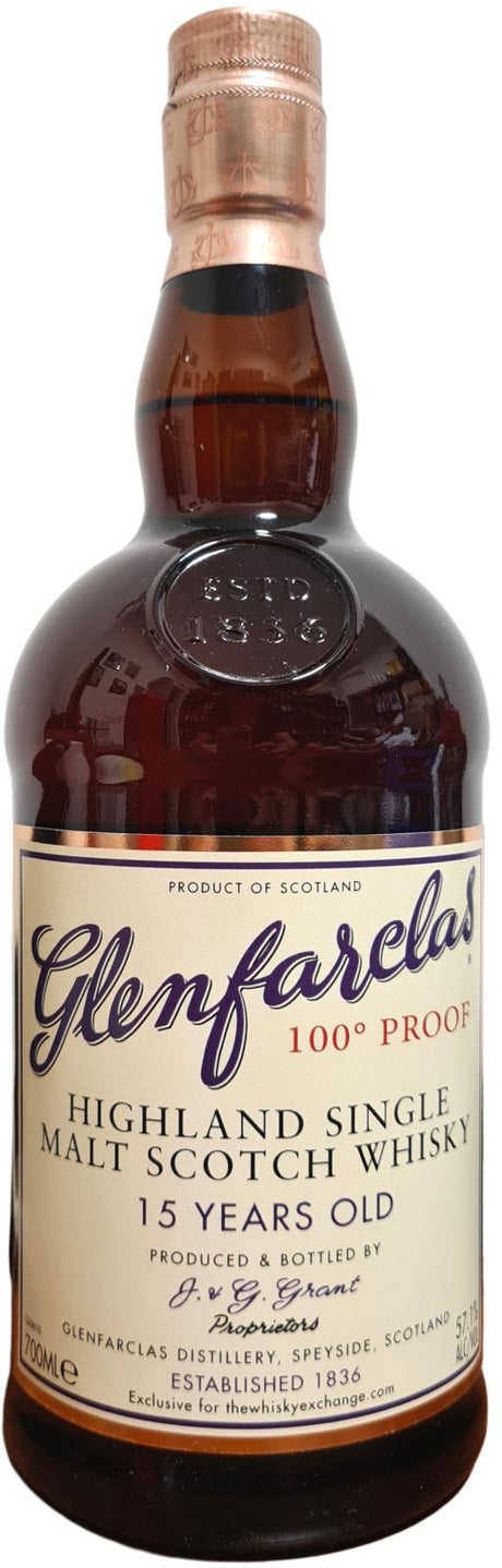 Glenfarclas 100 Proof 15 Year Old 2021 Release Single Malt Scotch Whisky | 700ML at CaskCartel.com