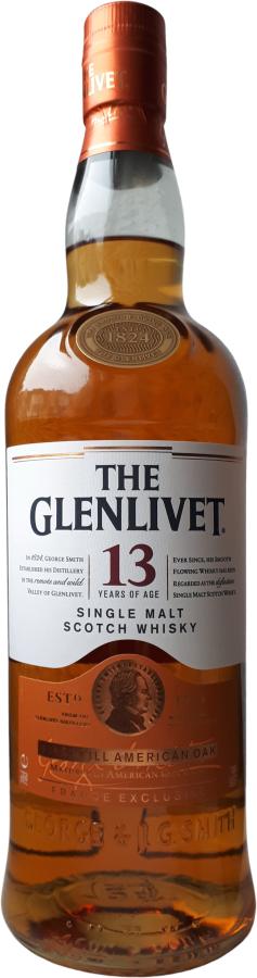 BUY] The Glenlivet 13 Year Old First Fill American Oak Single Malt 