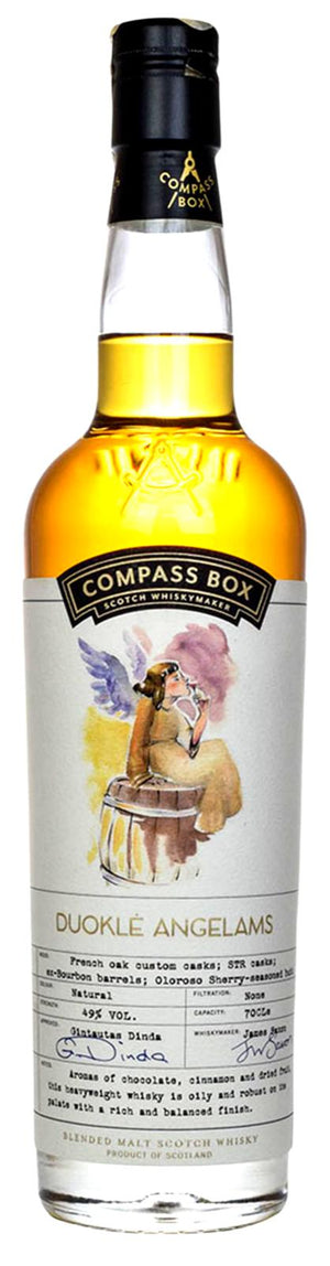 Compass Box Duokle Angelams Blended Scotch Whisky | 700ML at CaskCartel.com