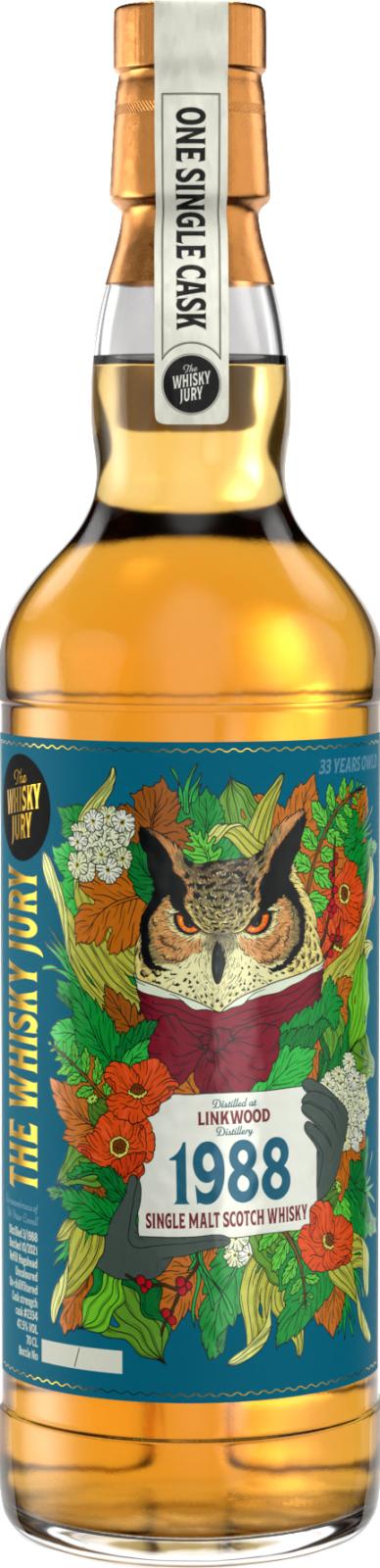 Linkwood 1988 TWJ  2021 Release (Cask #2334) Single Malt Scotch Whisky | 700ML at CaskCartel.com