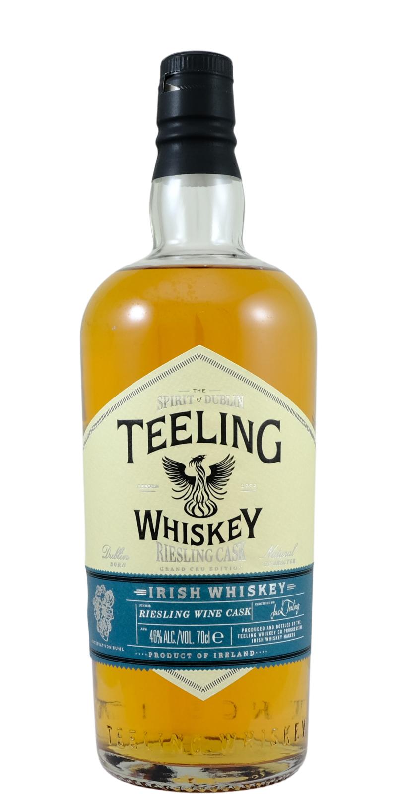 Teeling Riesling Wine Cask Grand Cru Edition Irish Whiskey | 700ML at CaskCartel.com