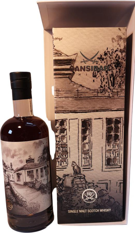 Glenturret 1990 (Sansibar) Black White Art 30 Year Old 2020 Release Single Malt Scotch Whisky | 700ML at CaskCartel.com