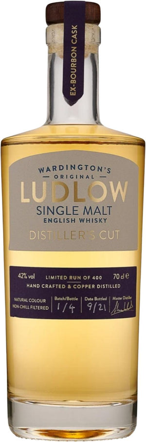 Ludlow Distiller's Cut Wardington's Original  2021 Release (Batch 1) Single Malt Whiskey | 700ML at CaskCartel.com