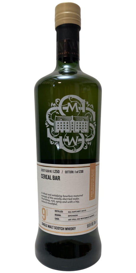 Glenfarclas 2012 SMWS 1.250 Cereal bar 9 Year Old 2021 Release (Cask #1.25) Single Malt Scotch Whisky | 700ML at CaskCartel.com