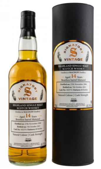 Macduff 2006 SV Natural Colour | Cask Strength 14 Year Old 2021 Release (Cask #102374) Single Malt Scotch Whisky | 700ML at CaskCartel.com