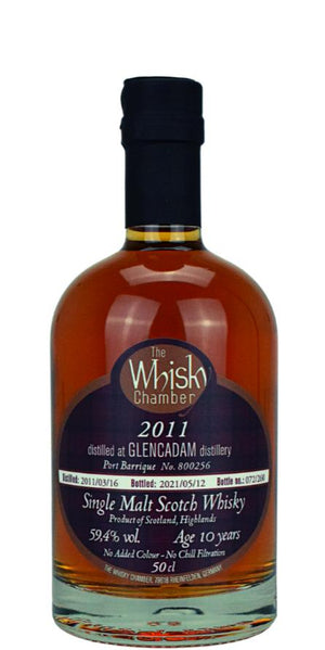 Glencadam 2011 WCh 10 Year Old 2021 Release (Cask #800256) Single Malt Scotch Whisky | 500ML at CaskCartel.com