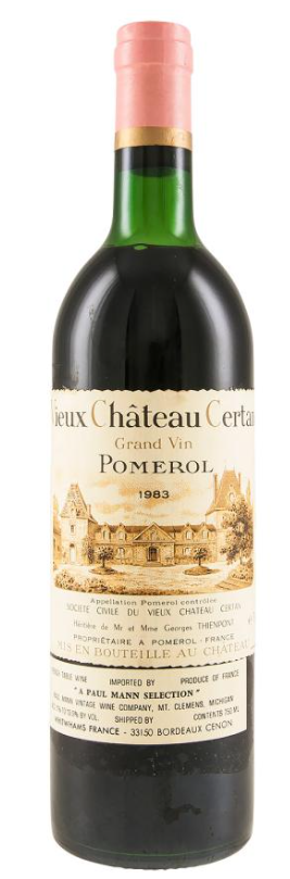 1983 | Vieux Château Certan | Pomerol at CaskCartel.com
