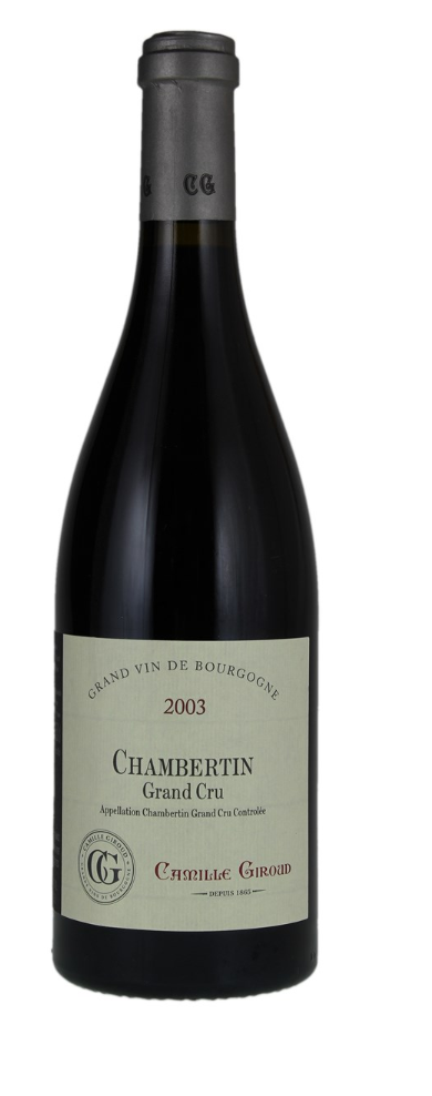 2003 | Camille Giroud | Chambertin Grand Cru at CaskCartel.com