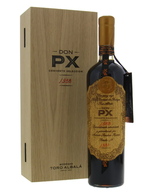 1958 | Bodegas Toro Albala | Don Px Convento Seleccion at CaskCartel.com
