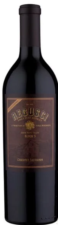 2010 | Regusci Winery | 'Block 3' Cabernet Sauvignon at CaskCartel.com