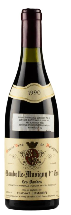 1990 | Domaine Hubert Lignier | Chambolle Musigny Les Baudesat CaskCartel.com