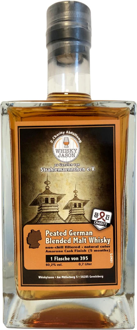 Peated German Blended Malt Whisky 2. Charity Abfüllung WhJs  2021 Release Blended Malt Whisky | 700ML at CaskCartel.com