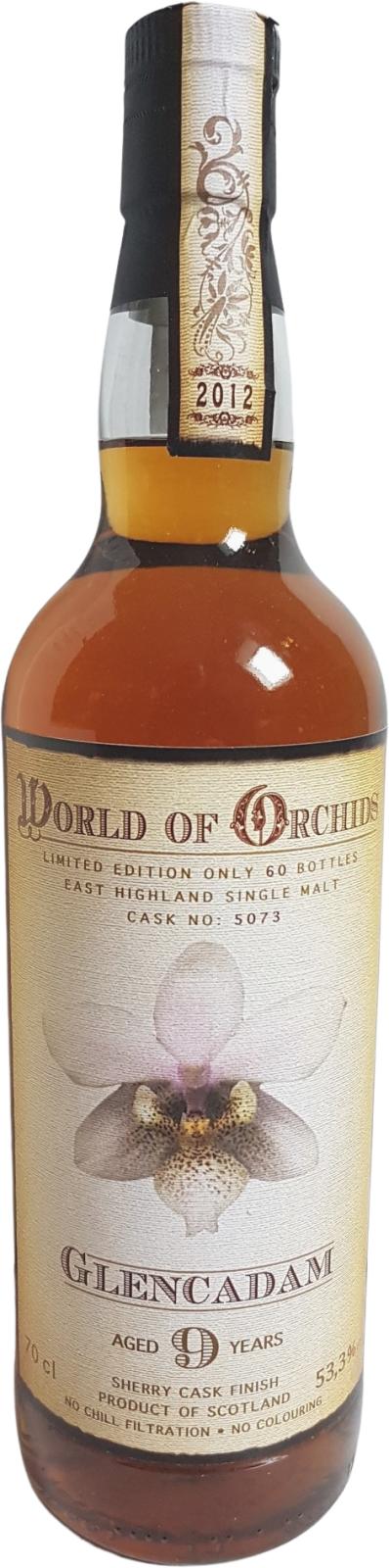 Glencadam 2012 JW World of Orchids 9 Year Old 2021 Release Single Malt Scotch Whisky | 700ML at CaskCartel.com