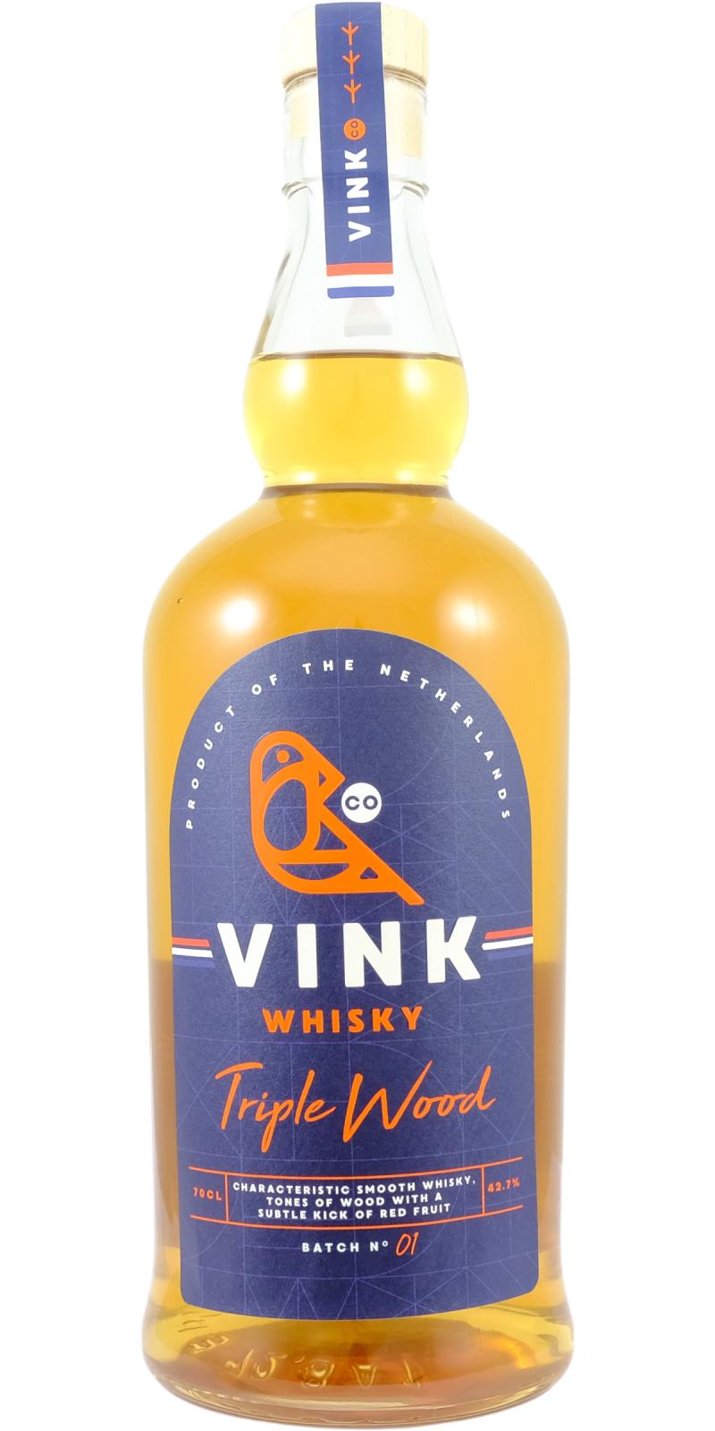 Vink Triple Wood Batch 01 Dutch Whisky | 700ML at CaskCartel.com