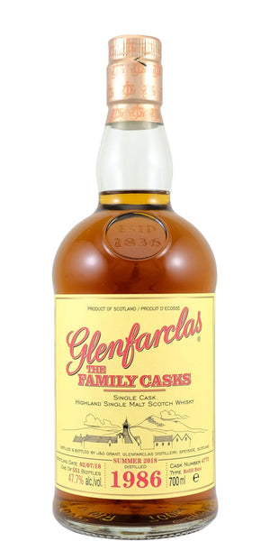 Glenfarclas 1986 2018 sp18 47,7% only 551 bottles private bottle at CaskCartel.com