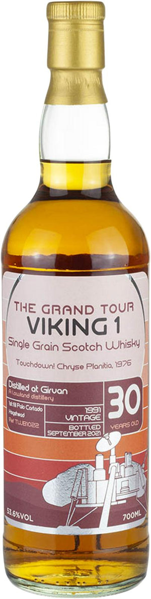 Girvan 1991 TWB Viking 1 30 Year Old 2021 Release (Cask #TWB1022) Single Grain Whiskey | 700ML at CaskCartel.com