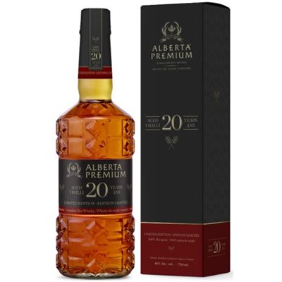 Alberta Premium 20 Year Old  Rye Whisky