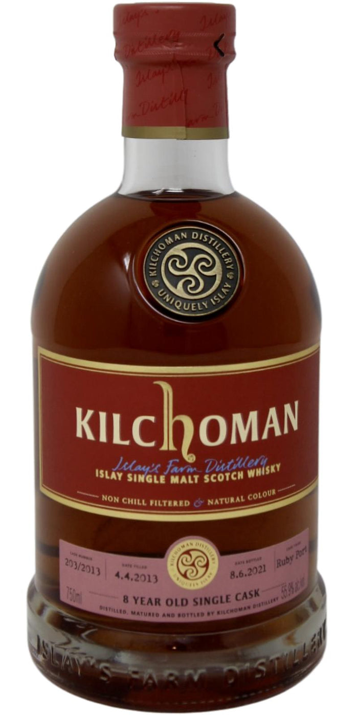 Kilchoman 2013 ImpEx Cask Evolution 02/2021 8 Year Old 2021 Release (Cask #203/2013) Single Malt Scotch Whisky