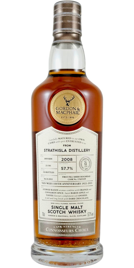 Strathisla Connoisseurs Choice Single Cask 2008 13 Year Old Whisky | 700ML at CaskCartel.com