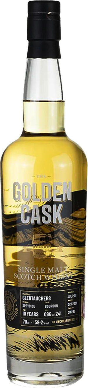 Glentauchers 2011 HMcD The GOlden Cask - Reserve 10 Year Old (2021) Release (Cask #CM283) Scotch Whisky | 700ML at CaskCartel.com