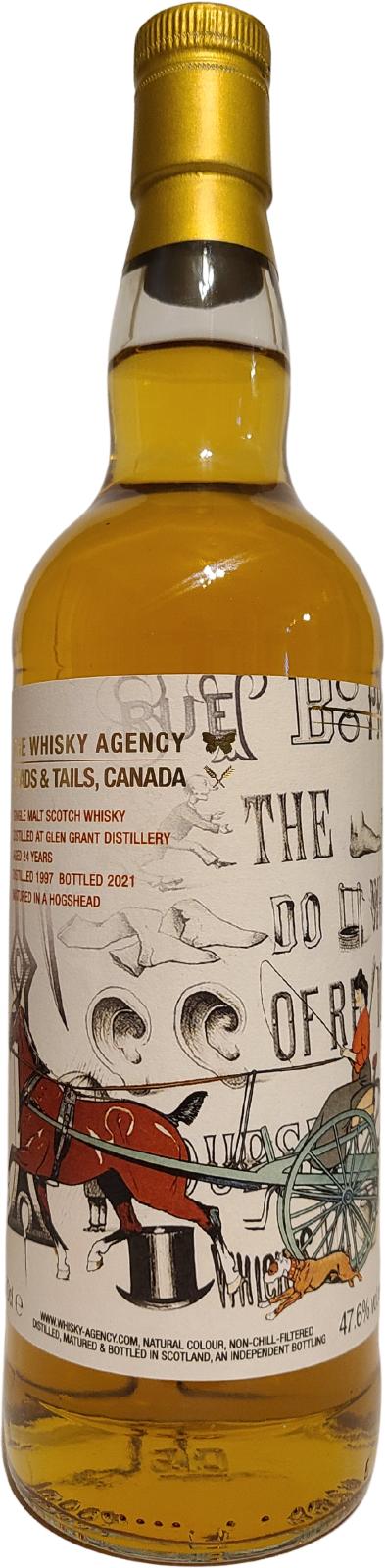 Glen Grant 1997 TWA 24 Year Old (2021) Release Scotch Whisky | 700ML at CaskCartel.com