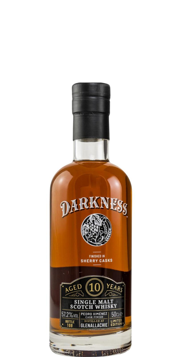 GlenAllachie Darkness Pedro Ximenez Single Cask 10 Year Old Whisky | 700ML