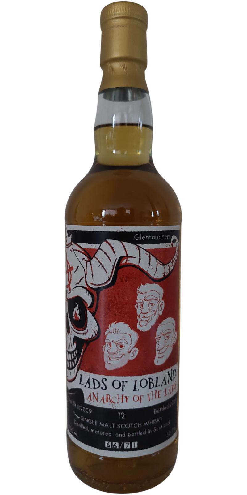 Glentauchers 2009 BYOB Anarchy of the Lads 12 Year Old (2021) Release Scotch Whisky | 700ML at CaskCartel.com