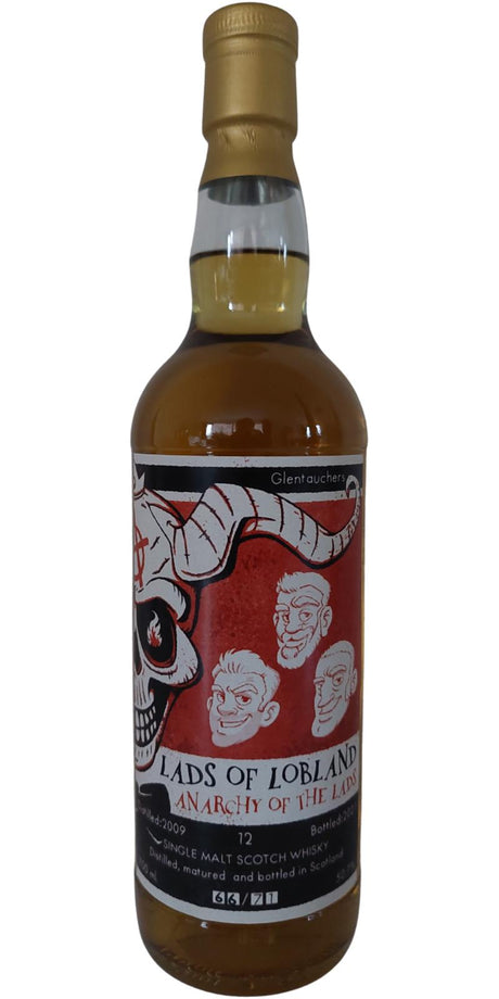 Glentauchers 2009 BYOB Anarchy of the Lads 12 Year Old (2021) Release Scotch Whisky | 700ML at CaskCartel.com