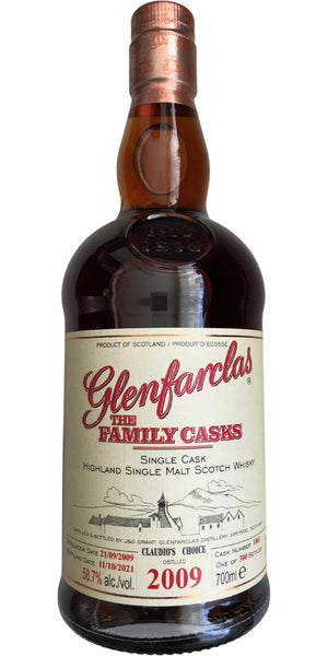 Glenfarclas 2009 Family Casks - Claudio's Choice 12 Year Old (2021) Release (Cask #1861) Scotch Whisky | 700ML at CaskCartel.com