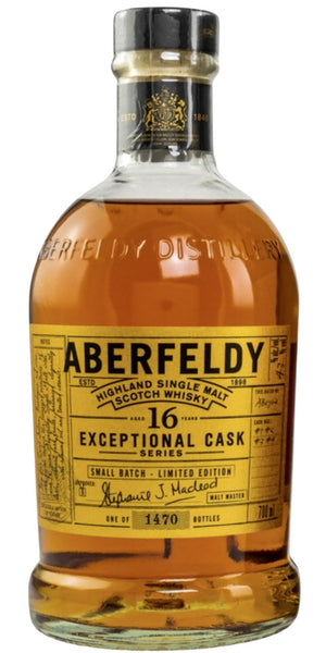 Aberfeldy 16 Year Old Exceptional Cask Series Scotch Whisky | 700ML at CaskCartel.com
