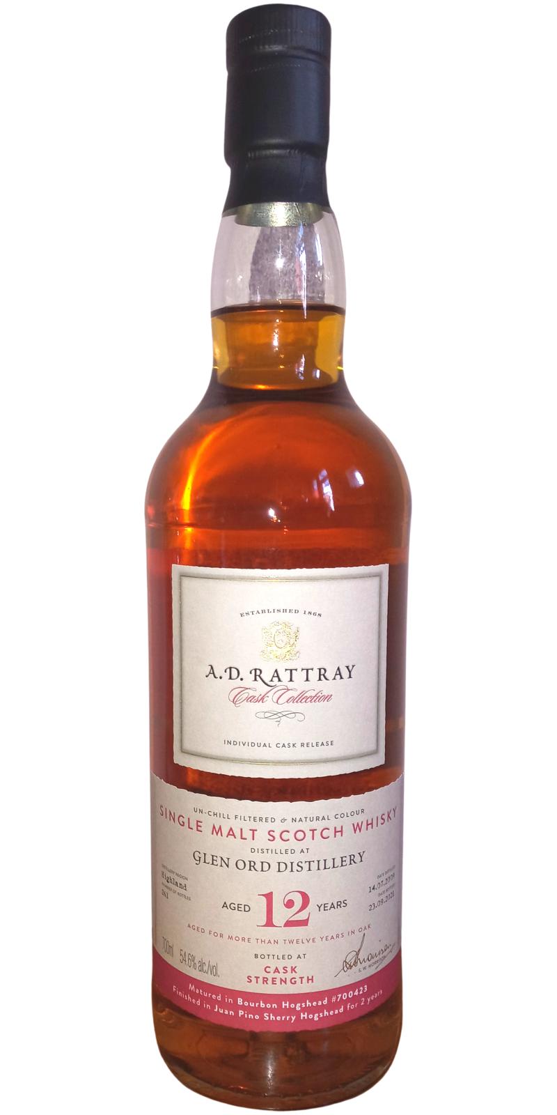 Glen Ord 2009 DR Individual Cask Release 12 Year Old (2021) Release (Cask #700423) Scotch Whisky | 700ML at CaskCartel.com