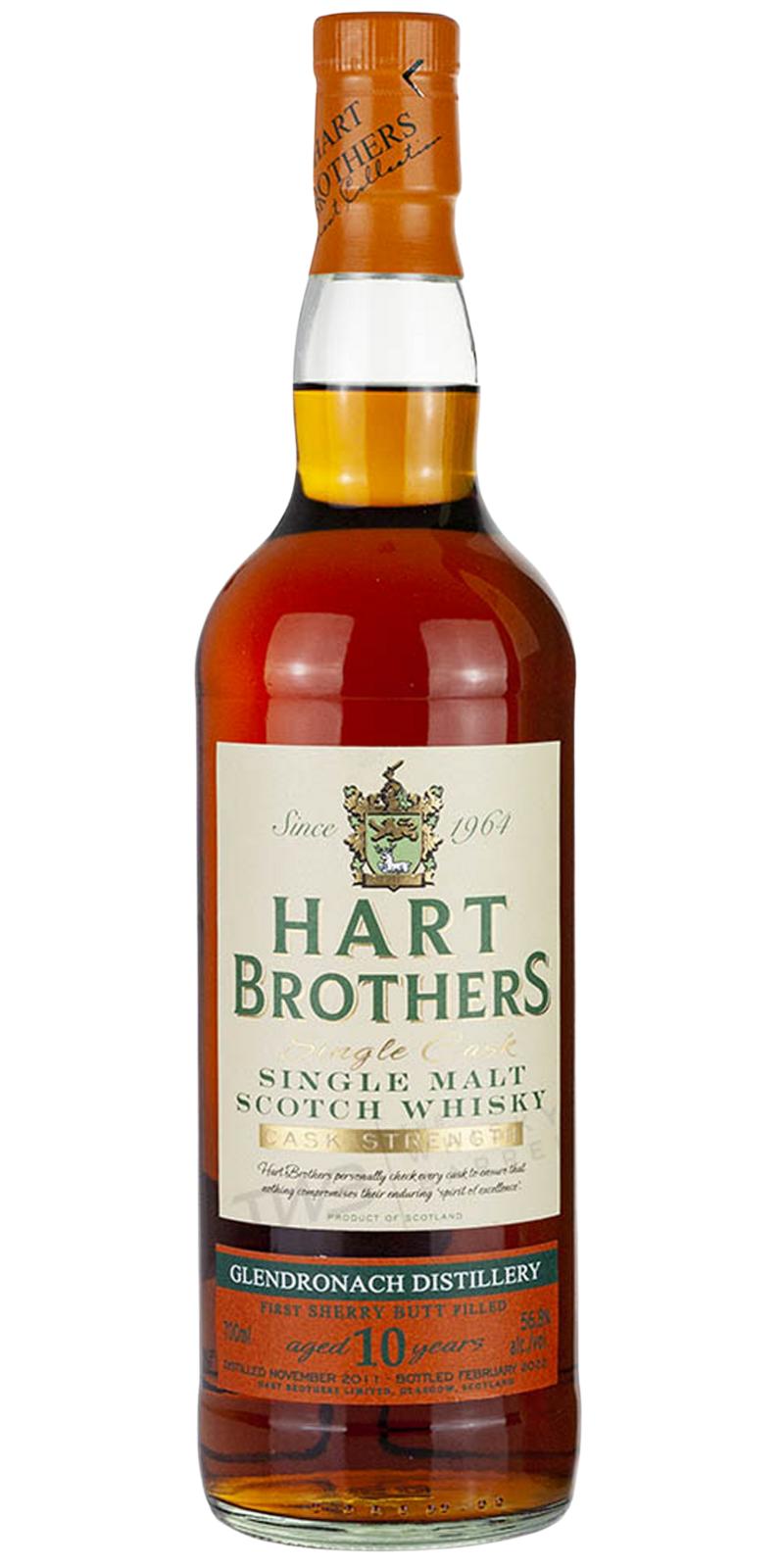 Glendronach 2011 (Hart Brothers) 10 Year Old Cask Strength Scotch Whisky | 700ML at CaskCartel.com