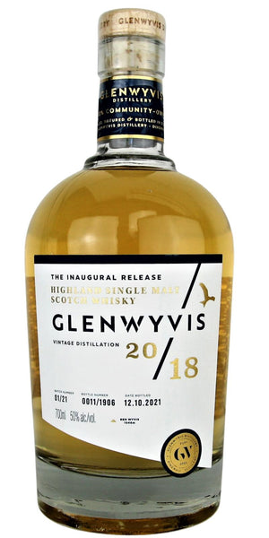 GlenWyvis 2018 Inaugural Release 2021 Release (Batch 01/21) Single Malt Scotch Whisky | 700ML at CaskCartel.com