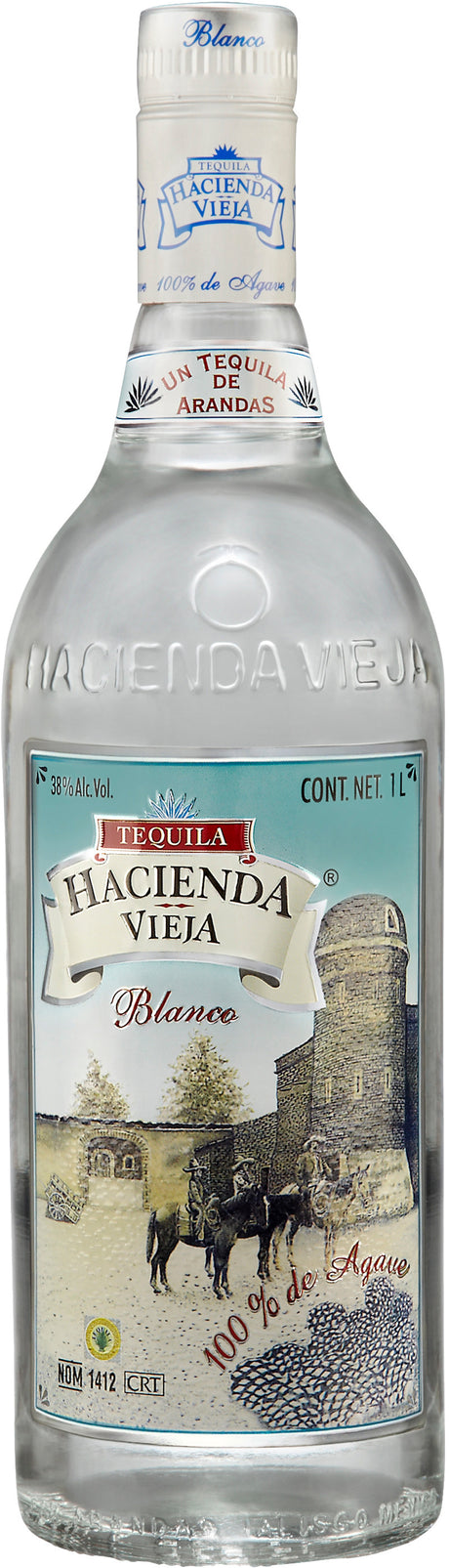 Hacienda Vieja Blanco Tequila at CaskCartel.com