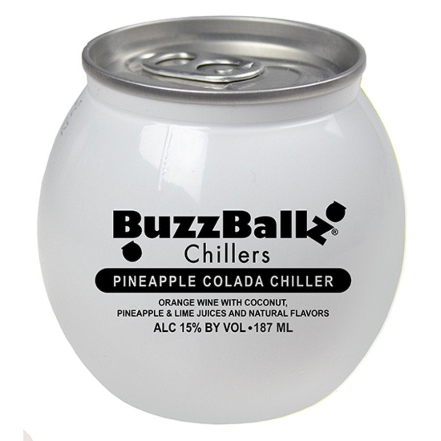 BuzzBallz Chillers Pineapple Colada | 24x187ML at CaskCartel.com