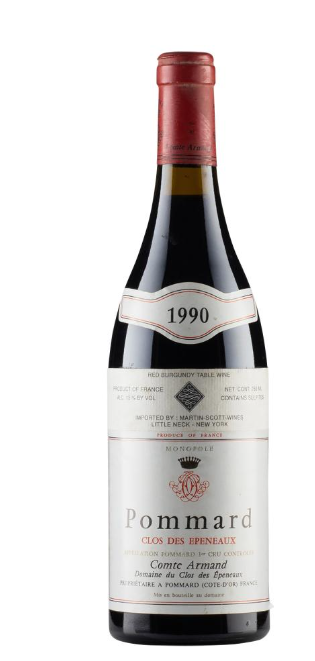 1990 | Comte Armand | Pommard Clos des Epeneaux at CaskCartel.com