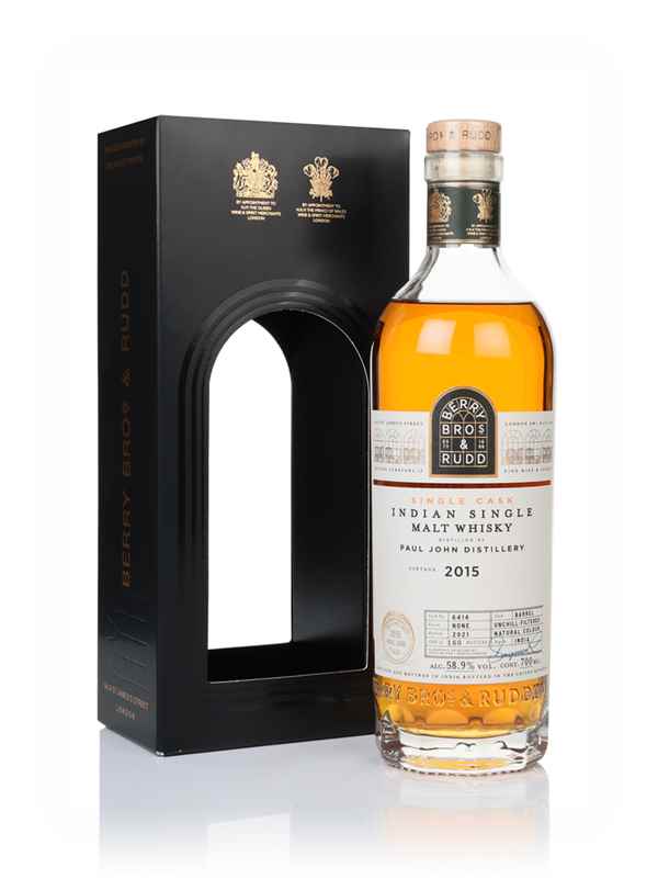 Paul John 2015 (cask 6414) (bottled 2021) - Berry Bros. & Rudd | 700ML at CaskCartel.com