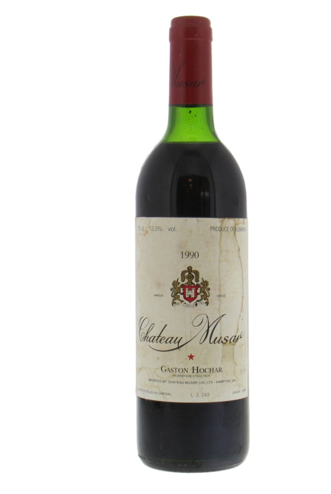 1990 | Chateau Musar | Chateau Musar high shoulder at CaskCartel.com