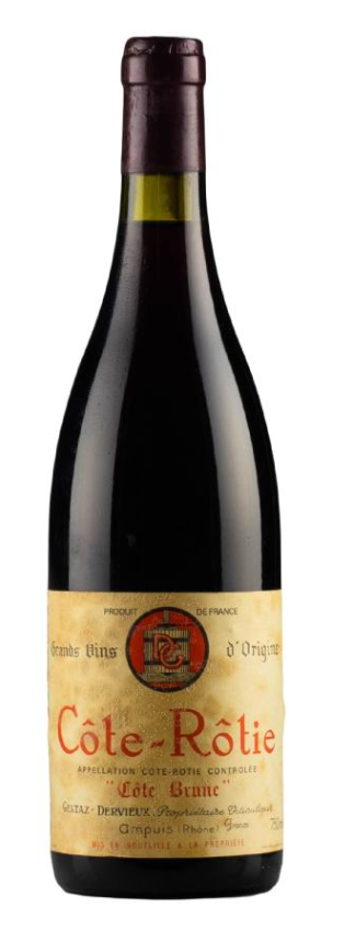 1986 | Marius Gentaz-Dervieux | Cote Rotie Cote Brune at CaskCartel.com