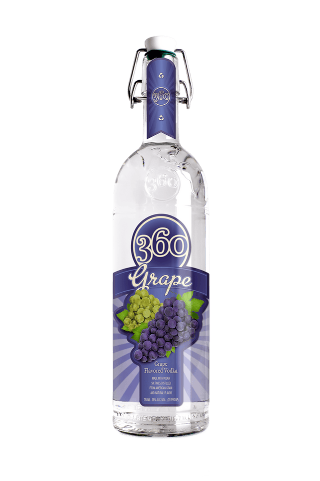 360 Grape Vodka - CaskCartel.com